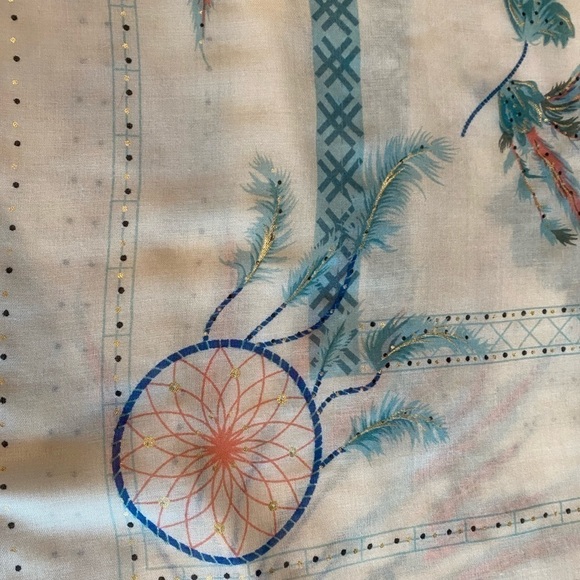 janice Apparel Kimono with Dream Catcher Design, One Size Fits All - Picture 7 of 9